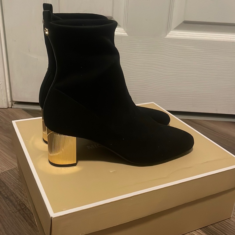 Michael Kors Velvet Booties